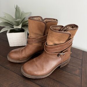 Lucky Brand Declann Leather Boots